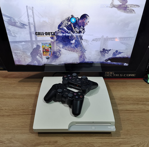 Play 3 Slim White 500gb + 35 Juegos