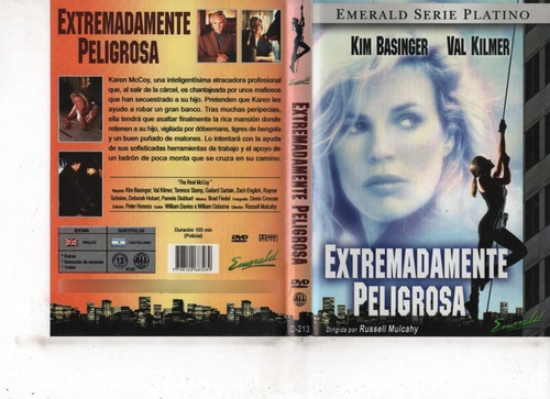 Extremadamente Peligrosa (1993) - Dvd Original - Mcbmi