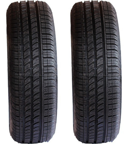Kit Com 2 Pneu 205/65r15 Remold Com Borracha Vipal