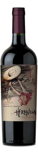 Vinho Argentino Herencia Respeto  Cabernet Franc 750ml