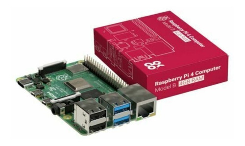Imagen 1 de 3 de Raspberry Pi 4 Modelo B 4gb Ram - Entrega Inmediata