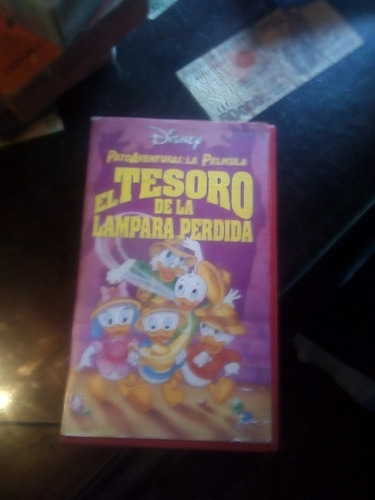 Vhs Disney Originales En Castellano El Tesoro De La Lampara