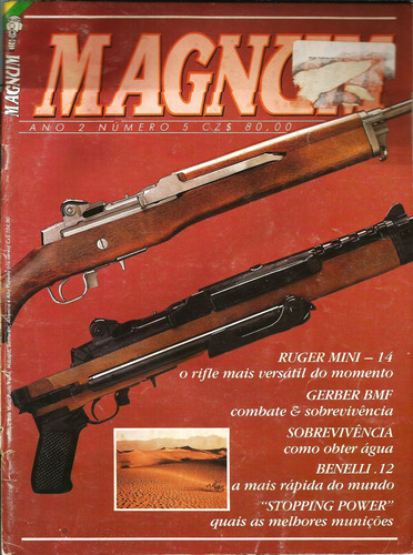 Revista Magnum 5 Maio 1987 (Usado)