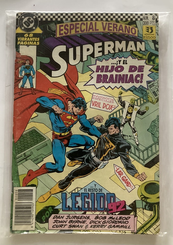 Comic Dc: Superman. Especial Verano #8, Colección Zinco