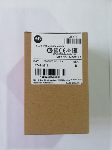 1747-m11 Modulo De Memoria Allen Bradley