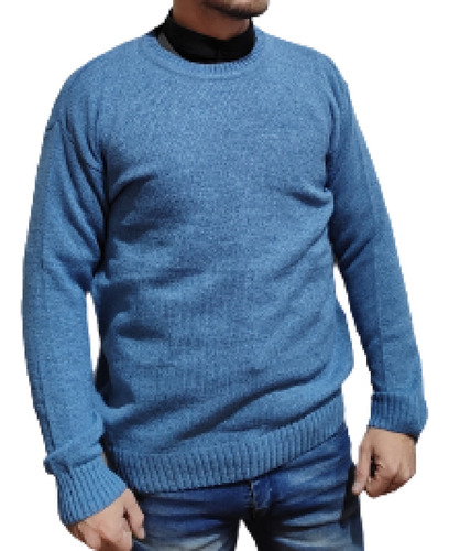 Sweater Cuello Redondo Melange