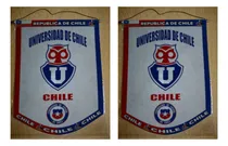 Comprar Banderin Grande 40cm Chile Universidad De Chile