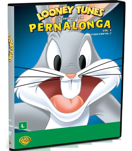 Dvd Lacrado Looney Tunes Aventuras Com Pernalonga Volume 2