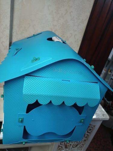 Casinha P/pets Baby House Com Toldo (Usado)