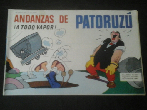 Andanzas De Patoruzu # 534: ¡a Todo Vapor!