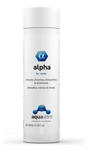 Aquavitro Alpha 350ml Acondicionador Para Agua Salada