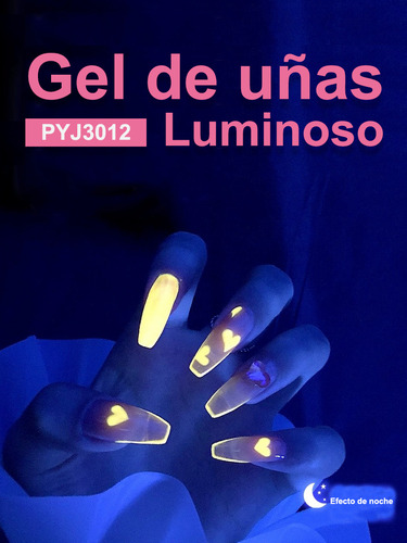 Pandoragel Luminoso En La Oscuridad De 15 Ml, 6pcs