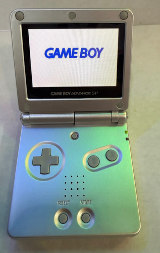 Consola Game Boy Sp 2 Brillos | Gris Carcasa Nueva Gris (Reacondicionado)