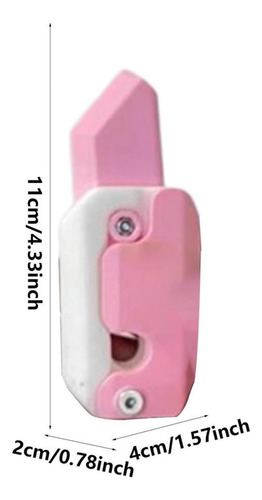 Cuchillos Gravedad 3d Cuchillo Zanahoria Alivio Estrés, 3 Pi