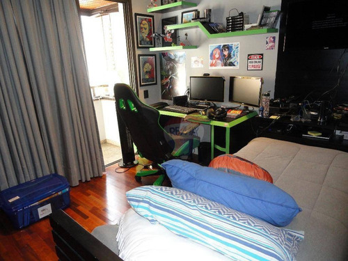 Imagem 21 de 30 de Apartamento 227m², 4 Dorms, Para Venda Ou Locação, Moema Índios - Ap0578