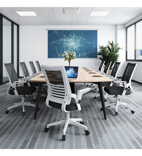 Silla De Oficina Ergonómica Con Reposabrazos Ajustables X2