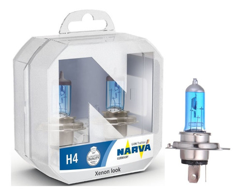 Bombillo H4 Narva 12v 60/55w Luz Dia 48680