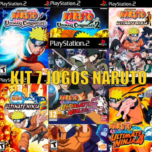 Naruto: Ultimate Ninja Collections - Ps2 - Obs: R1