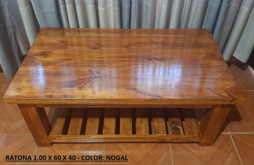 Mesa Ratona- 0.80 De Largo X 0.60 Ancho-pintada Y Barnizada.