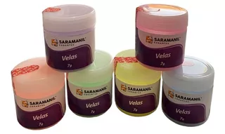 Kit 6 Pigmento Anilina Para Velas 7g Candy Color Saramanil