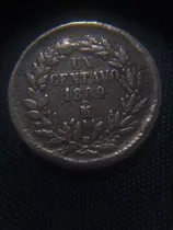 Comprar Moneda Mexicana 1889 Un Centavo Con Error Acuñacion