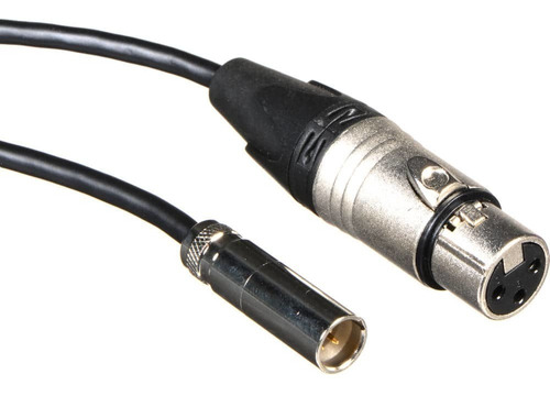 Cables De Audio Mini Xlr-xlr Para Video Assist 4k Bmd