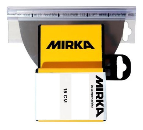 Desempenadeira Premium Para Massa Corrida Mirka Mirox 15cm