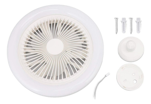 Foco Led Ventilador Multifunción De Techo 30w E27 220v