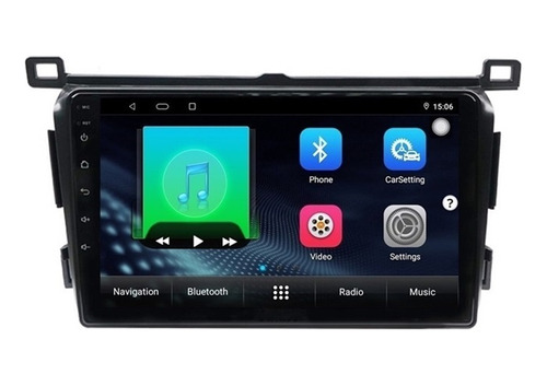 Estéreo P/ Toyota Rav4 2013-2018 Android Carplay Wifi 2g+32g