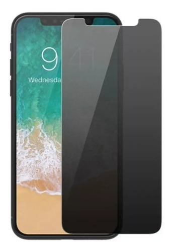 Vidrio Templado Antiespia iPhone 11 Pro Max X Xr Xs 5 6 7 8