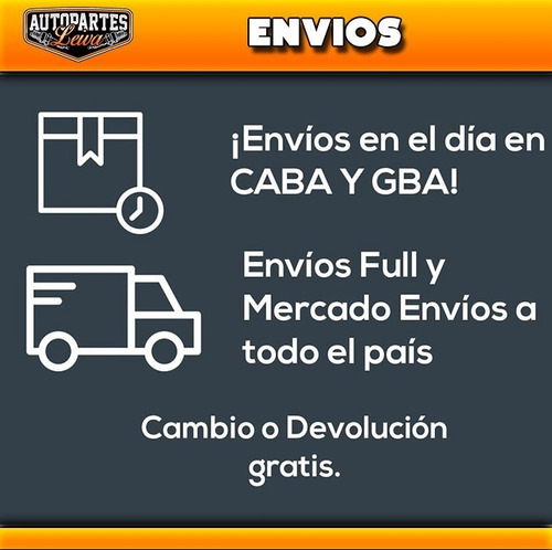 Imagen 7 de 7 de Kit X2 Amortiguador Trasero Porton Volkswagen Fox Suran