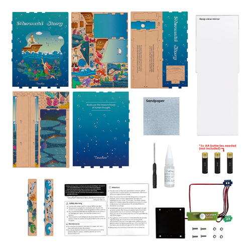 Kit De Nook De Libros Diy Manos Craft - Casa En Miniatura