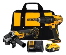 Comprar Taladro 1\u002F2 + Esmeril 4 1\u002F2 + 1 Bat 5.0ah Dewalt Dck248p1-b2