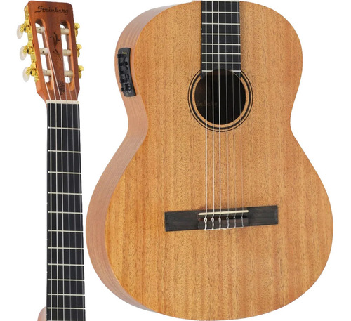 Imagem 2 de 9 de Violão Nylon Eletroacústico Strinberg Forest Fs3c Madeira