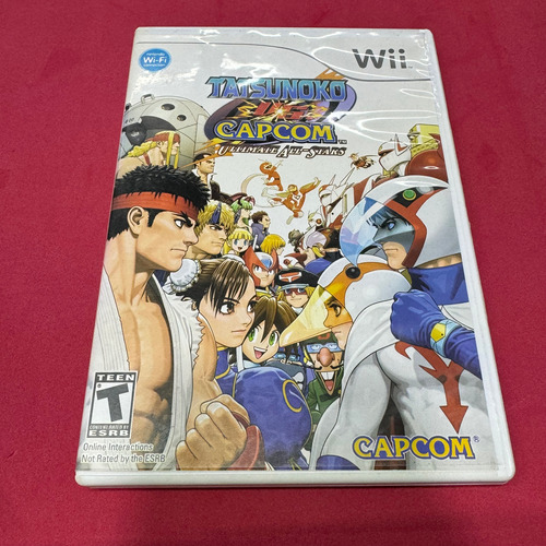 Tatsunoko Vs Capcom Ultimate All Stars Nintendo Wii Original