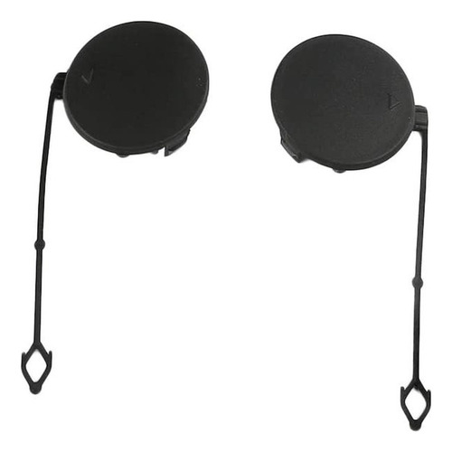 Para 2 Tapas De Gancho De Remolque Para Parachoques
