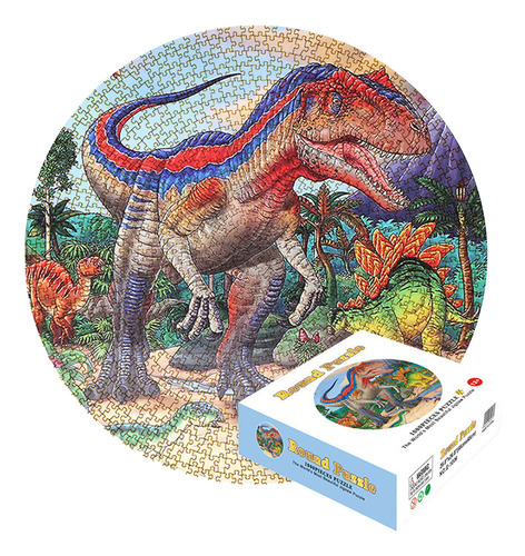 Rompecabezas Difíciles F De 1000 Piezas, Dinosaurio Con Imag