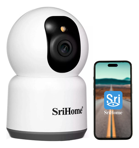 Cámara De Seguridad Ip Srihome 4mp 5g Y Wifi Impermeable