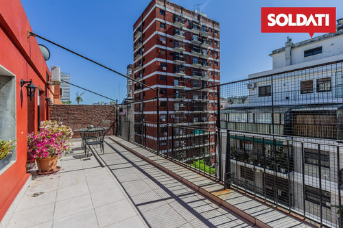 3 Amb. Balcon Terraza Y Cochera. 100m Totales