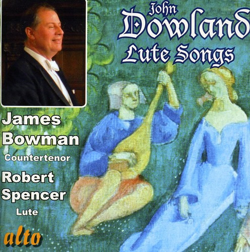 Cd De J. Dowland Y James Bowman Para Laúd Y Más