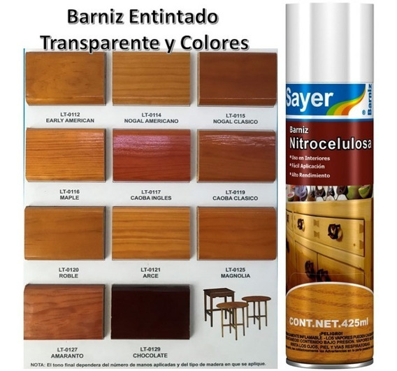 color de barniz