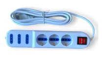 Comprar Alargue Zapatilla 3 Schuko + 3 Modular Llave Encendido 5 Mts