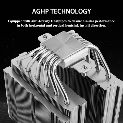 Enfriador De Aire De Cpu De Termalright Royal Pretor 130, Ra