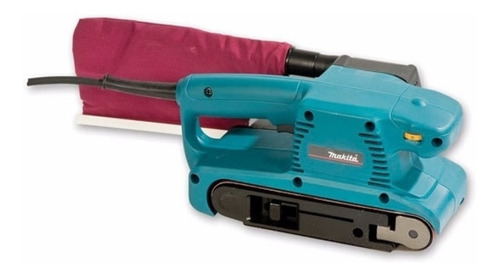 Imagen 2 de 2 de Lijadora de banda Makita 9911 turquesa 650W 110V