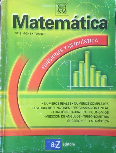 Matemática  - De Simone Turner - A-z  (Usado)