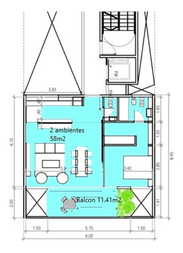 Dpto Un Dormitorio Venta. En Construcción.la Plata