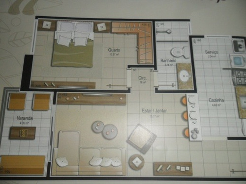 Imagem 7 de 8 de Aluguel Apartamento Campos Dos Goytacazes Brasil - 590-a