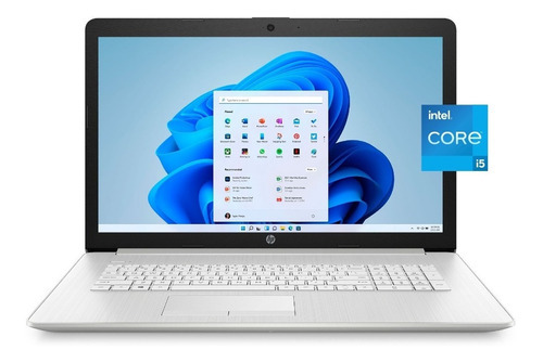 Hp 17.3 Fhd I5-1135g7 8gb Ram 512gb Ssd Win 11 17-by4061nr Color Natural Silver