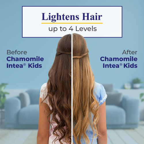 Spray Clareador De Cabelo Intea Camomila Para Crianças 100ml