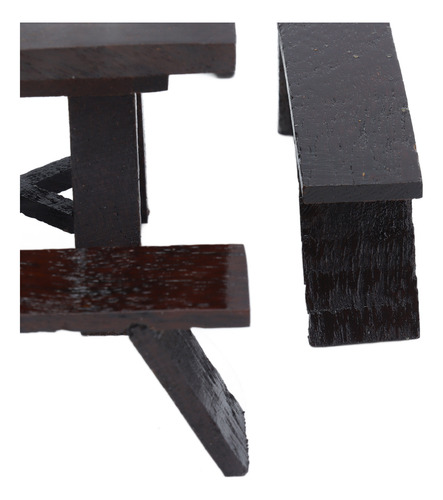 Juego De Mesas De Madera Con Forma De Casa De Muñecas, Tamañ